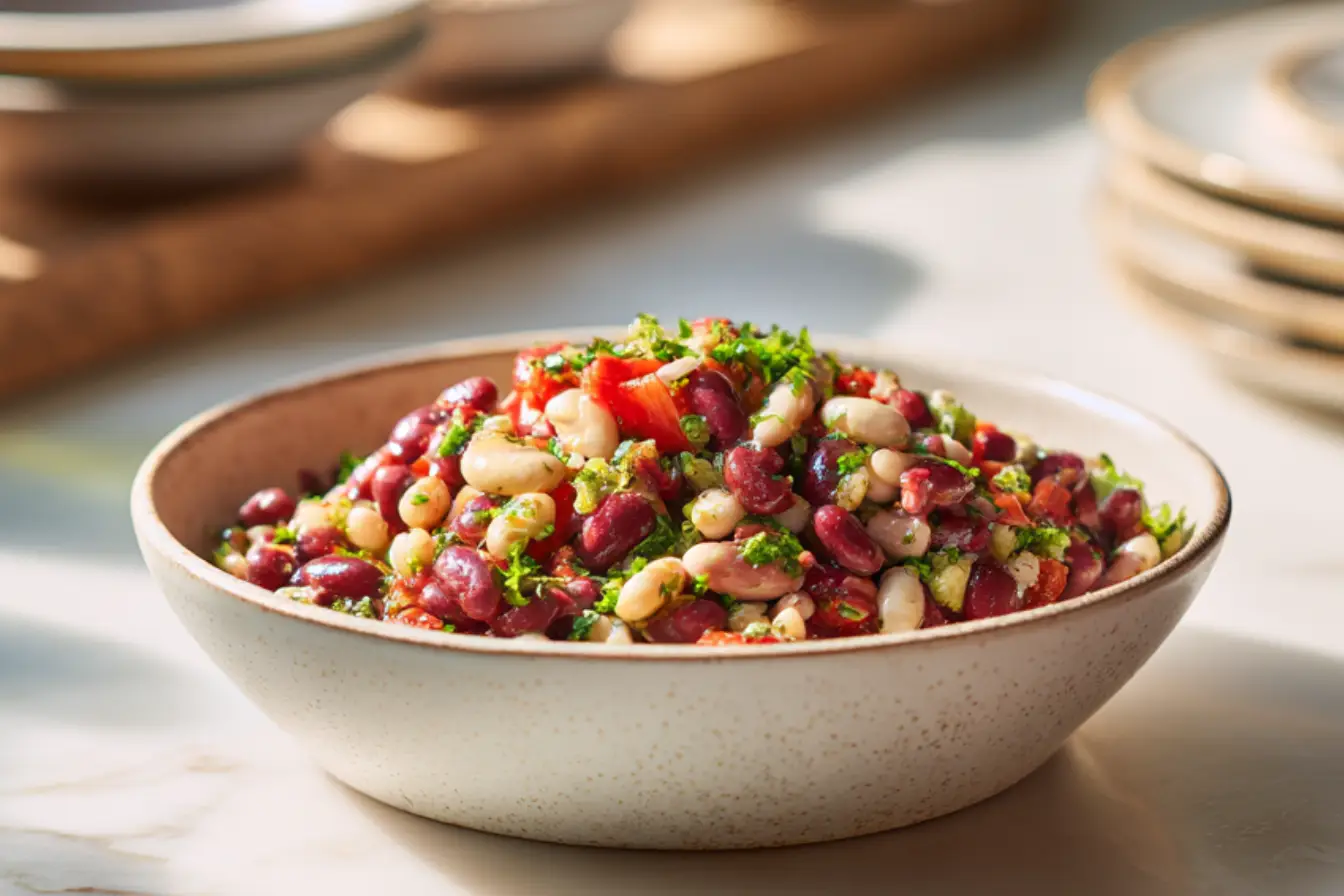 Italian Dense Bean Salad: Easy, Healthy, and Delicious
