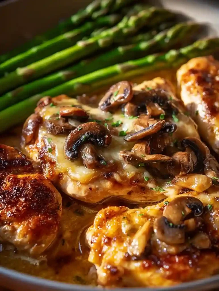 Chicken Madeira with Mushrooms
