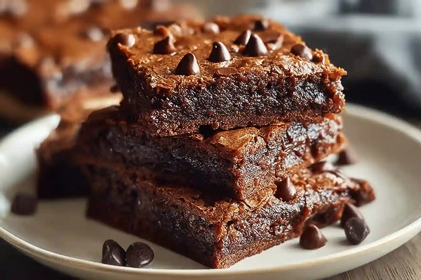 Gooey Chocolate Pumpkin Spice Bars
