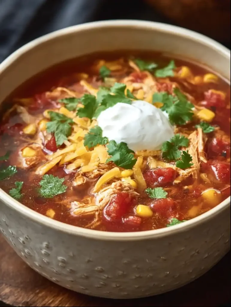 Instant Pot Loaded Taco Soup