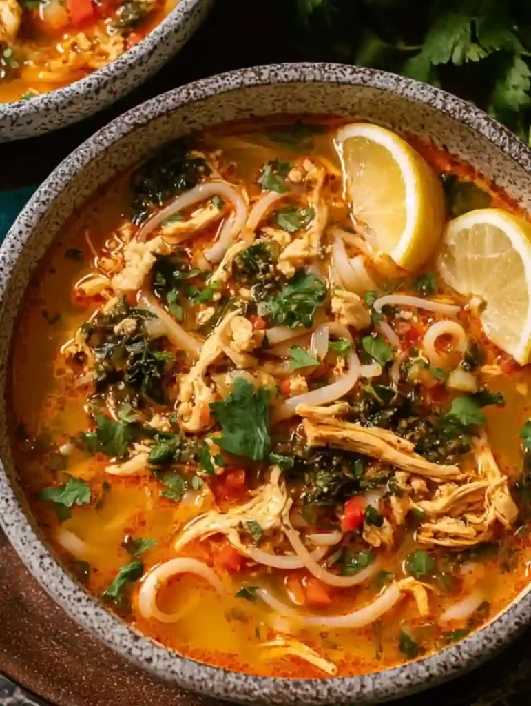 Spicy Chicken Noodle Soup