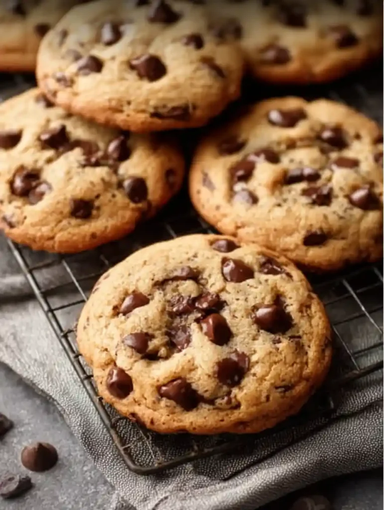 Indulge in Chewy Chocolate Chip Cookies: A Sweet Delight to Savor!