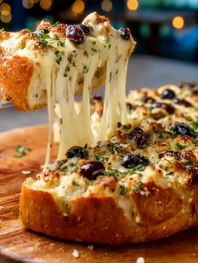 Olive Cheese Bread