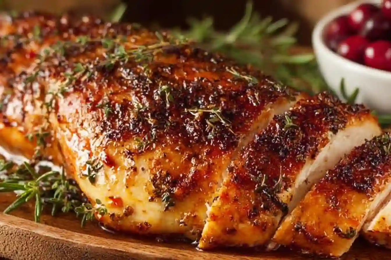 Perfectly Juicy Oven Roasted Turkey Breast Recipe for Your Dinner Table