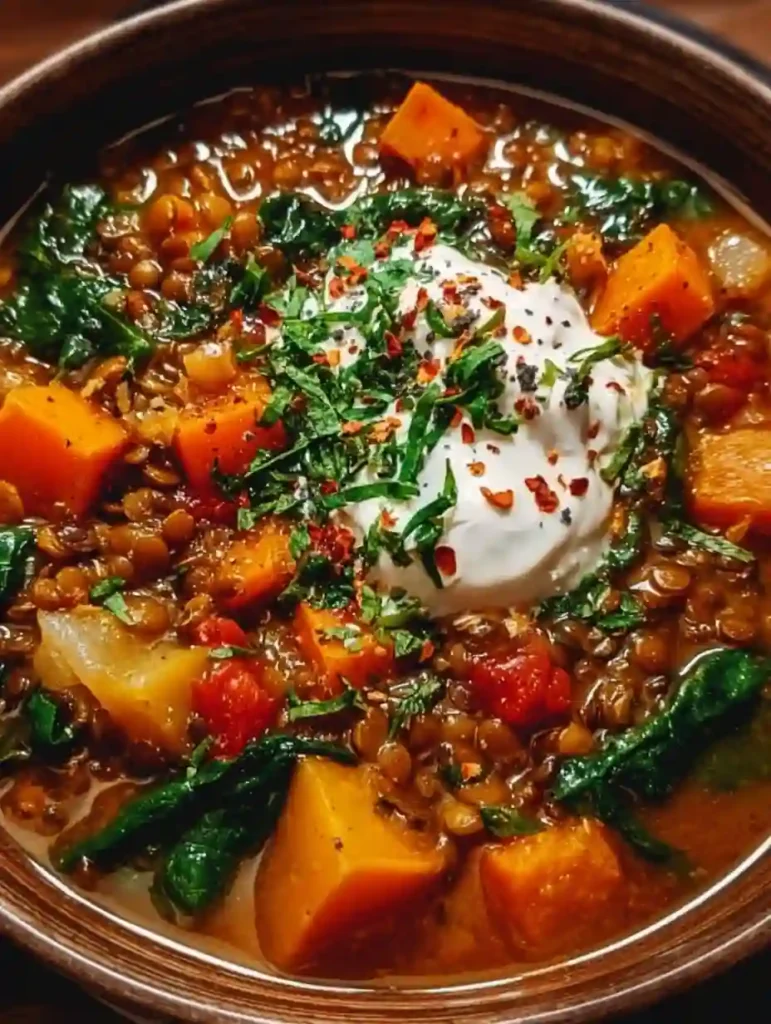 Quick Mediterranean Lentil Soup