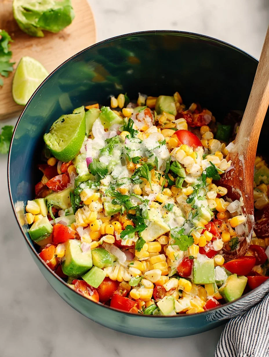 Grilled Corn Salad