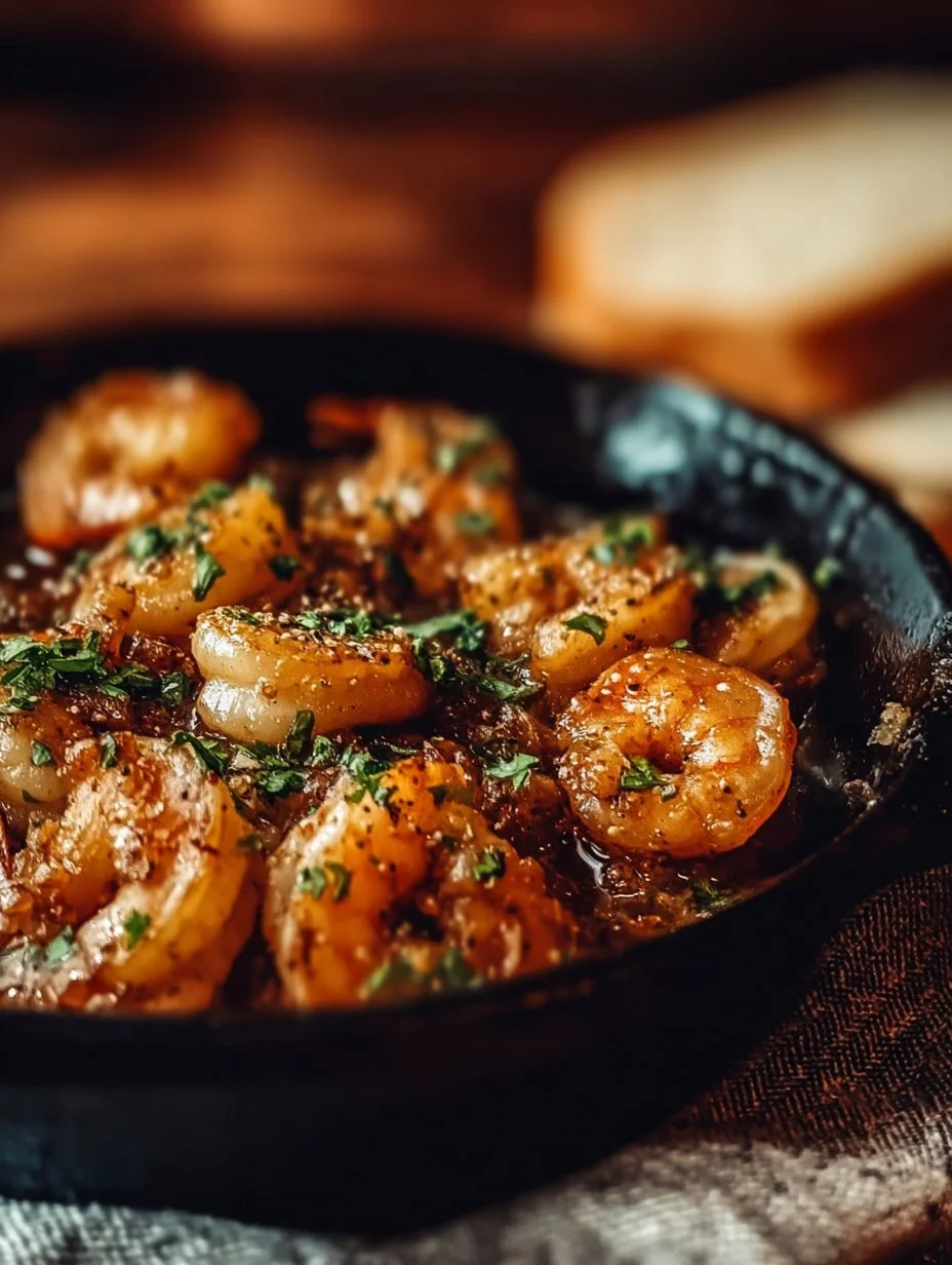 Hawaiian Garlic Shrimp