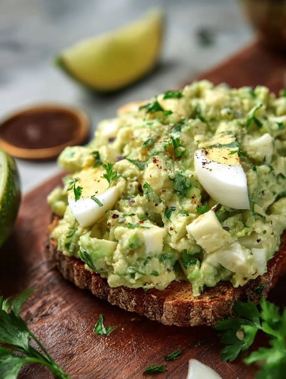Herby Avocado Egg Salad: A Fresh Twist on a Classic