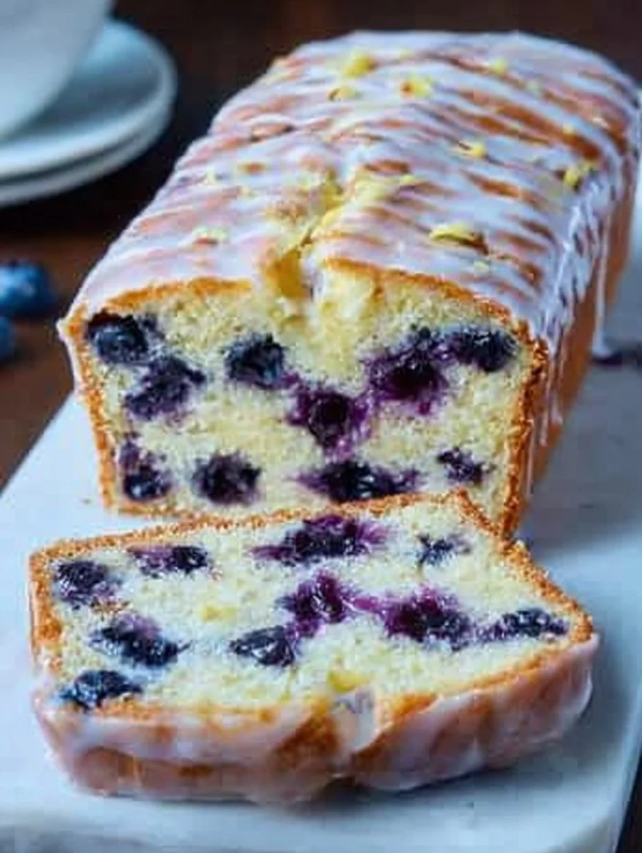 Lemon Blueberry Pound Cake