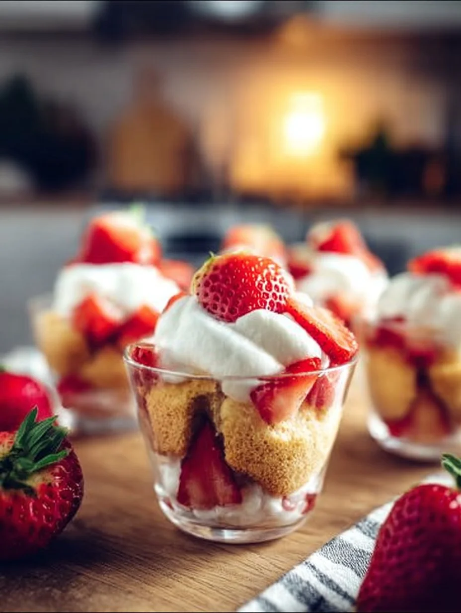 Strawberry Shortcake Cups