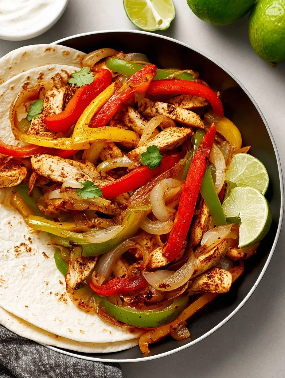 Chicken Fajitas (Easy, Juicy, 30-Minute Dinner)
